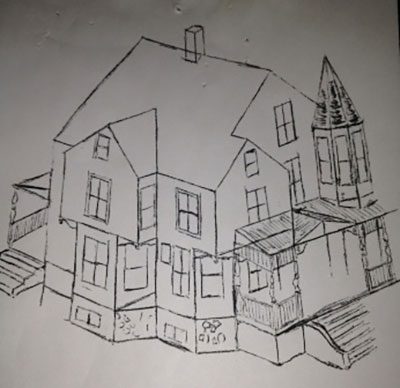 Perspective Sketches & Drawings: How to Draw Buildings (Teens ages 13-18)